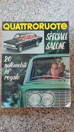 Lotto 15 Ruoteclassiche +Quattroruote 1968 poster 