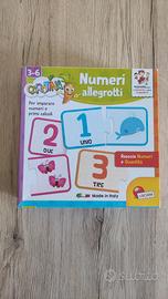 Gioco in scatola "Numeri Allegrotti"