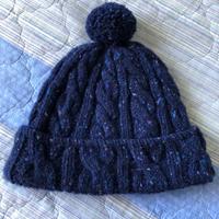 Cappello soft donegal tweed fatto a mano