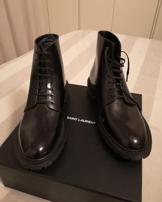 Scarpe anfibio Saint Laurent 