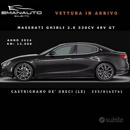MASERATI GHIBLI 2.0 330cv 48v GT *2024