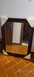 specchio rettangolare 73 x 93 cm stile rustico