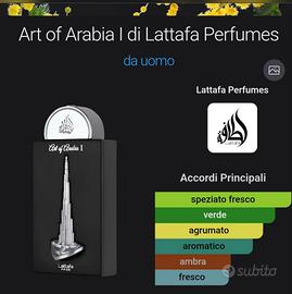 art of  arabia  1 lattafa 