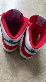 Nike Dunk retro colorazione “4th of july”