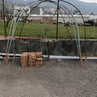 serra per orto 240cm x 480 cm h 220 cm