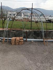 serra per orto 240cm x 480 cm h 220 cm