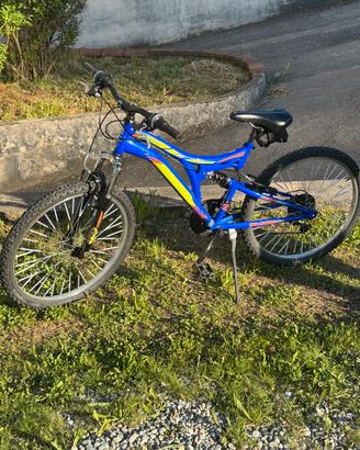 Bici ragazzo bi-ammortizzata come nuova, poco uso