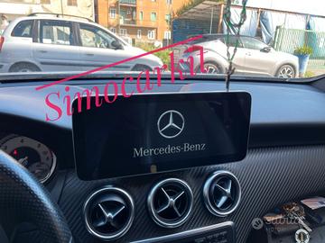 Car Tablet Android CarPlay Per Mercedes A CLA GLA