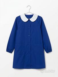 Grembiule Scuola Bimba 7-8 Anni Blu BluKids