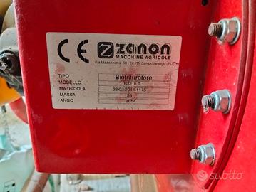biotrituratote biocippatore zanon 6t 