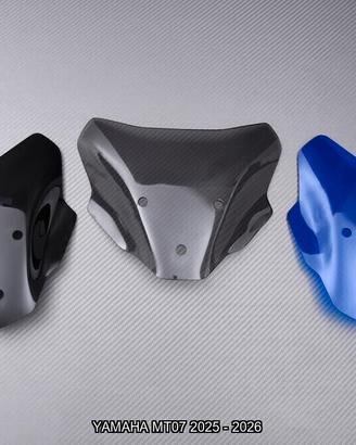 Cupolino / Parabrezza YAMAHA MT07 2025 - 2026