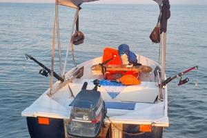 Barca alluminio di mt 3'80