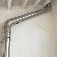 Tubo fumario in acciaio inox doppia parete DN200