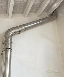 Tubo fumario in acciaio inox doppia parete DN200