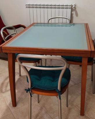 Set tavolo con sedie Calligaris