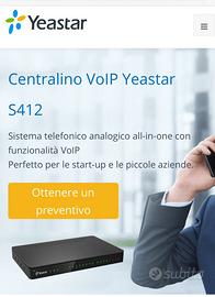 Centralino VoIP Yeastar