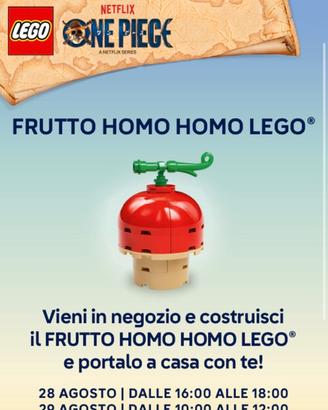 Lego One Piece Frutto del Diavolo Homo Homo