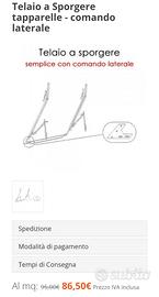 telai per tapparelle a sporgere 