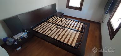 Letto matrimoniale in legno