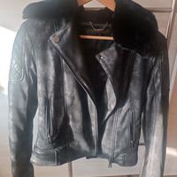 Giacca da donna nera Guess - stile biker elegante