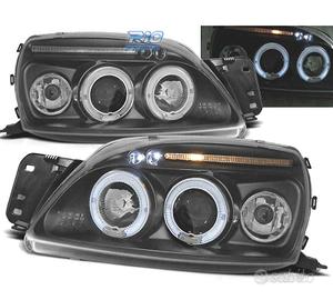 FARI FORD FIESTA 99-02 ANGEL EYES SFONDO NERO