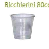Bicchierini da caffè in plastica