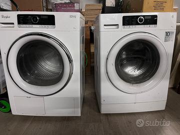 Lavatrice e asciugatrice 6th sense whirpool