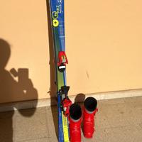 Sci Quechua MRZ 100 e scarponi taglia 36