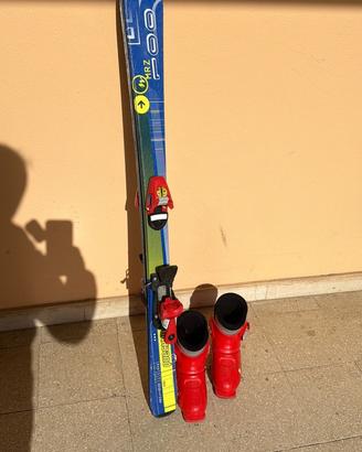 Sci Quechua MRZ 100 e scarponi taglia 36