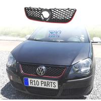 GRIGLIA VOLKSWAGEN VW POLO 05-09 LOOK GTI NERO ROS
