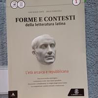 Forme e contesti della letteratura latina 1