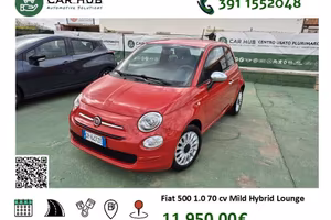 Fiat 500 1.0 Hybrid 70 CV Lounge