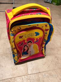 Zaino scuola trolley Me contro Te