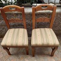 Coppia  sedie antiche