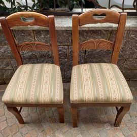 Coppia  sedie antiche