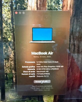 MacBook Air 2020 come nuovo