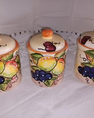 Happycasa 3 barattoli zucchero