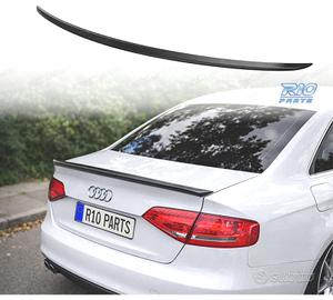 SPOILER AUDI A4 B8 07-11 LOOK S4 NERO LUCIDO