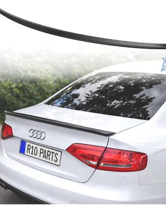 SPOILER AUDI A4 B8 07-11 LOOK S4 NERO LUCIDO
