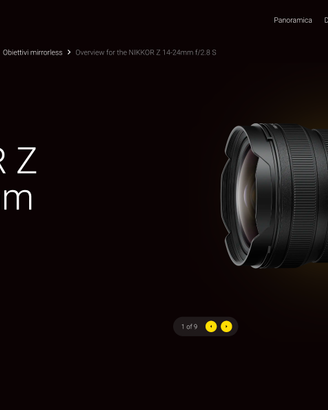 Nikon z 14-24 mm f/2.8