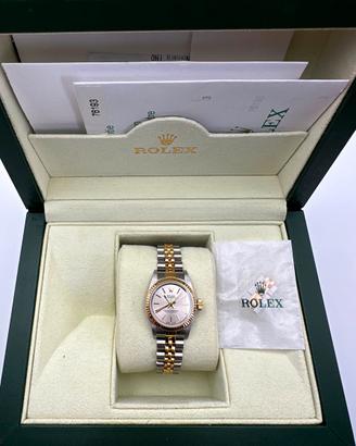 Rolex Oyster Perpetual Lady oro/acciaio