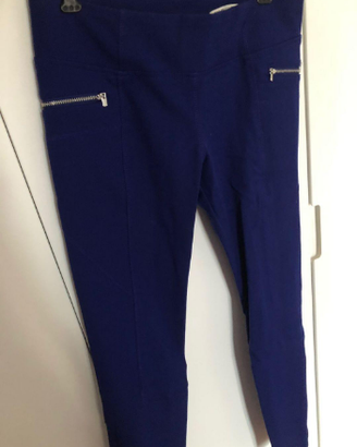 Pantaloni blu Zara Woman taglia XS