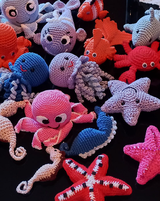 Bomboniere gioco all'uncinetto