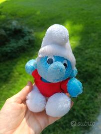 peluche vintage puffo puffi