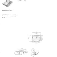 Lavabo nuovo da semi-incasso