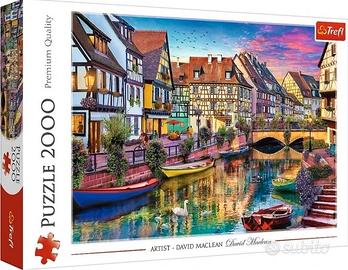 Doppio Puzzle 2000 1000 pezzi Colmar Braies