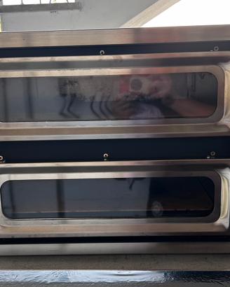 Forno pizza professionale Mastro doppia camera