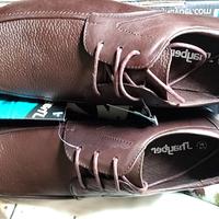 STRINGATA MARRONE UOMO,  NUOVA, MIS. 42