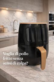 Friggitrice ad Aria 8L XL – 2400W Touch LCD