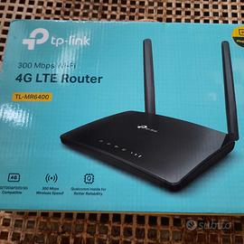 TP-LINK TL-MR6400 4G Wi-Fi Modem Router - con sim
